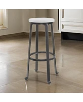 Slickblue Set of 2 Barstools Stylish and Durable Seating for Kitchen & Home Bar