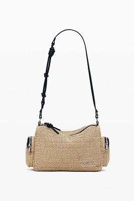 Desigual Women's Small raffia bag