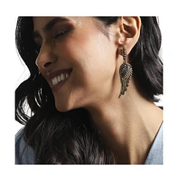 Sohi Angel Wings Drop Earrings