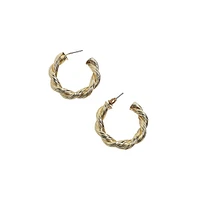 Sohi Twisted Hoop Earrrings