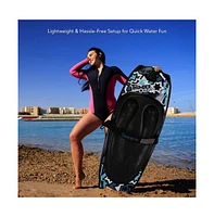 SereneLife Thunder Wave Water Sport Knee-Board With Stable Platform Base