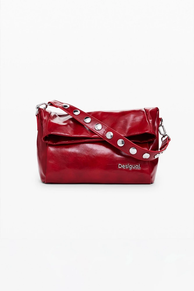 Desigual Women's Shiny flap bag