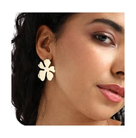 Sohi Minimal Flora Stud Earrings