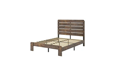 Slickblue Platform Bed Frame for Sturdy Support and Modern Bedroom Style