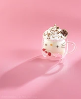 JoyJolt Hello Kitty 3D Double Wall Espresso Glass