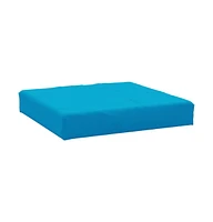 vidaXL Pallet Cushion Light Blue Oxford Fabric