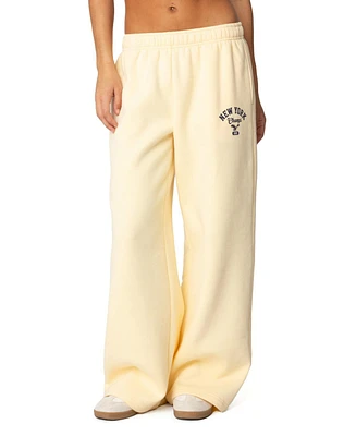 Edikted Women's New York Champs Sweatpants