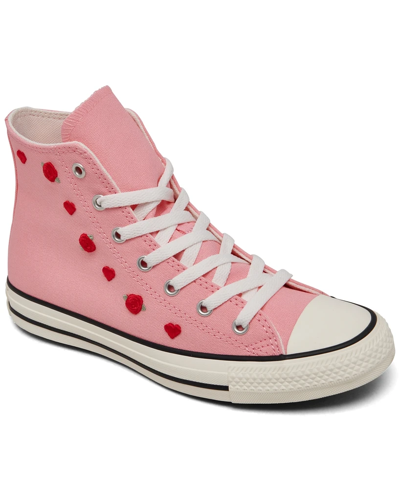 Converse Big Girls Chuck Taylor All Star Valentine's Day High Top Casual Sneakers from Finish Line