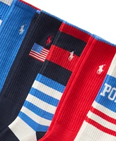 Polo Ralph Lauren Men's 6-Pk. Polo Usa Crew Socks