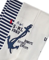 Polo Ralph Lauren Men's 2-Pk. Rl Anchor Slack Socks