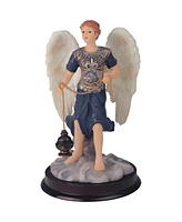 Fc Design "2-pc Set" 6"H Archangel Sealtiel Statue Angel of Prayer Holy Figurine Statue Ornament Home Room Office Decor and Perfect Ideas for Housewar