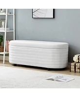 Slickblue Storage Sofa Bench for Stylish Seating and Hidden Solutions