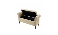 Slickblue Multifunctional Sofa Stool for Versatile Seating and Convenient Storage