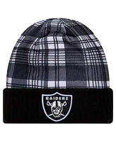 New Era Men's Black Las Vegas Raiders Sideline Statement Cuffed Knit Hat