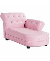 Gouun Armrest Relax Chaise Lounge Kids Sofa
