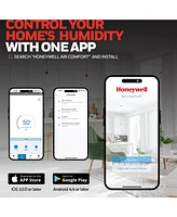Honeywell 2024 New! 50-Pint Energy Star Smart Dehumidifier with WiFi and Built-in Pump for 4,000 Sq Ft – Laundry Mode, Auto-Comfort Mode & Ther