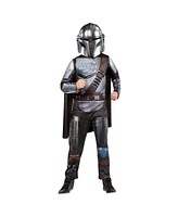 Jazwares Big Boys and Girls The Mandalorian Light-Up Costume