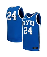 Nike Men's Royal Byu Cougars Replica Basketball Jersey