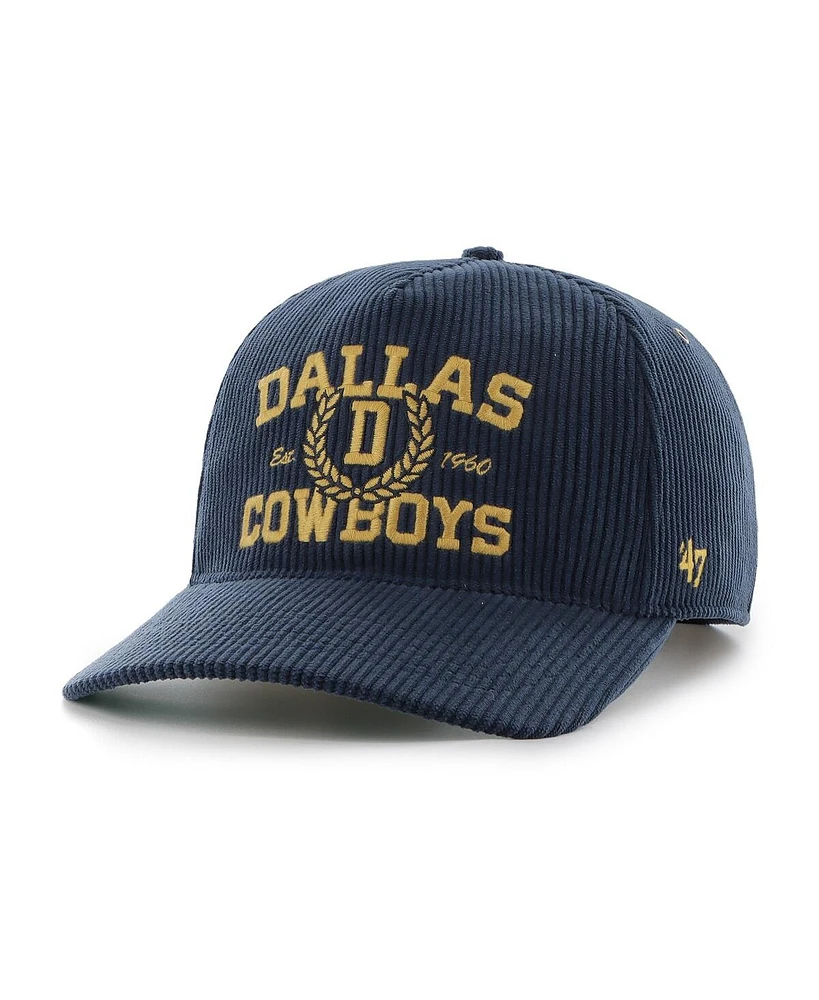 '47 Brand Men's Navy Dallas Cowboys Letterman Hitch Adjustable Hat