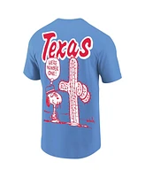 Ripple Junction Men's Royal Peanuts Texas Baseball T-Shirt