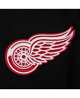 Pro Standard Men's Black Detroit Red Wings Paint the City Pullover Hoodie