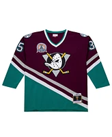 Mitchell & Ness Men's Jean-Sebastien Giguere Purple Anaheim Ducks 2002-03 Power Play Jersey