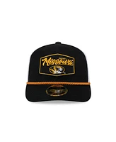 New Era Men's Black Missouri Tigers 9seventy Coolera Trucker Stretch-Snap Hat