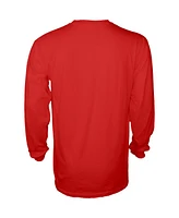 Blue 84 Men's Red Georgia Bulldogs 2024 Sec Football Conference Champions Locker Room Long Sleeve T-Shirt