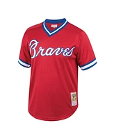 Mitchell & Ness Men's Dale Murphy Red Atlanta Braves Cooperstown Collection Mesh Batting Practice Jersey