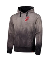 Sportiqe Men's and Women's Gray Rolling Stones x Chicago Bulls Collab Pullover Hoodie