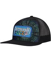 Lids Men's Black The Grateful Dead Dancing Bears Trucker Adjustable Hat