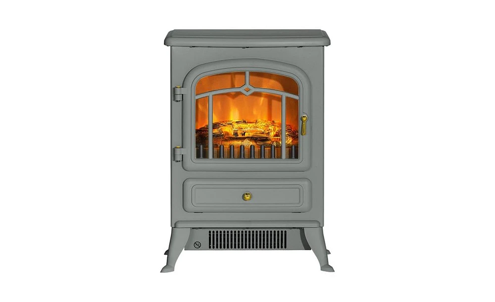 Slickblue Portable Electric Fireplace Heater for Cozy and Stylish Interiors