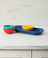 Fiesta Vibrant Mixed Colors 4 Pc. Condiment Set