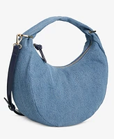 On 34th Harlowwe Denim Top Handle Small Crossbody, Exclusively at Macy's