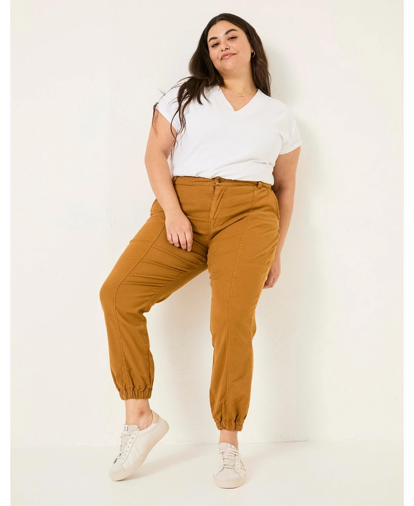 FatFace Plus Boston Cargo Trouser