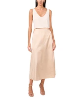 Vince Camuto Women's Embellished A-Line Midi Skirt