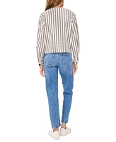 Vince Camuto Women's Striped Cropped Jacket