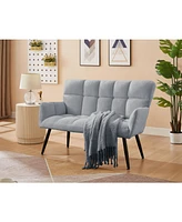 Slickblue Small Loveseat Sofa for Cozy and Space-Saving Living Room Seating