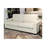 Comfy Couch for Living Room, 83-inch Corduroy Sofa with Removable Cover, 3 Seater Couch Modern Sofa with Deep Seats for Bedroom Apartment Home Office,