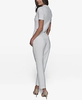 Karl Lagerfeld Paris Women's Knit Polo