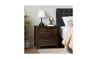 Slickblue Nightstand End Side Table with Storage for Bedroom or Living Room Organization