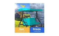 Slickblue 3-Seat Swing Chair for Comfortable and Relaxing Outdoor Seating