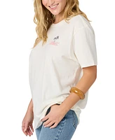 O'Neill Juniors' Coastline Oversized Graphic T-Shirt