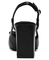 Anne Klein Women's Aniston Slingback Block Heel Pumps