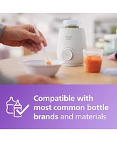 Philips Avent Fast Baby Bottle Warmer with Smart Temperature Control and Automatic Shut-Off