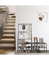 Slickblue 5-Layer Shoe Rack for Organized and Space-Saving Footwear Storage