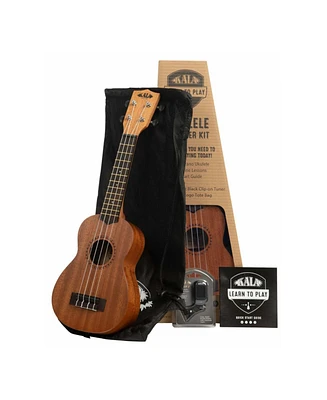 Kala Learn To Play 4-String Ukulele Starter Kit