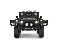Slickblue 12V Kids Remote Control Electric Ride On Truck Car with Lights and Music
