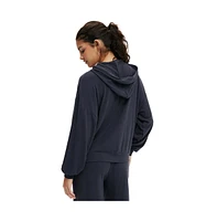 Cotton On Women's Light Weight Super Soft Hooded Zip Through