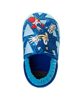 Sonic The Hedgehog Toddler and Little Boys Dual Sizes Slippers